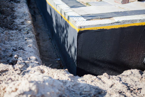 Residential Waterproofing installation at a Cedar Bluff, AL home by SJ Waterproofing Pros